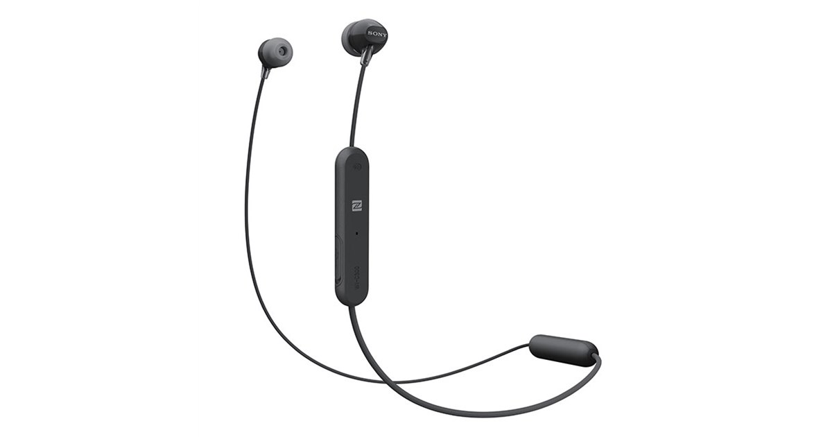 ソニー、8時間駆動のケーブル一体型Bluetoothヘッドセット「WI