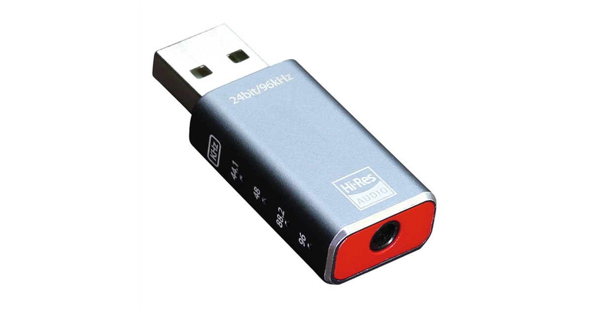 プリンストン、USBメモリー型のハイレゾ対応オーディオDAC「PAV-HAUSB