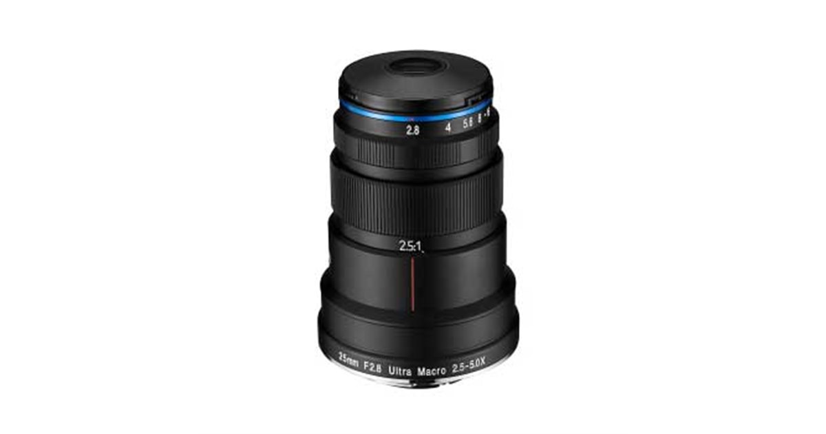 LAOWA、倍率2.5～5倍のマクロレンズ「F2.8 2.5-5X ULTRA MACRO」 - 価格.com