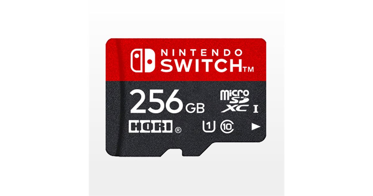 HORI、Nintendo Switch向け256GBのmicroSDを5月発売 - 価格.com