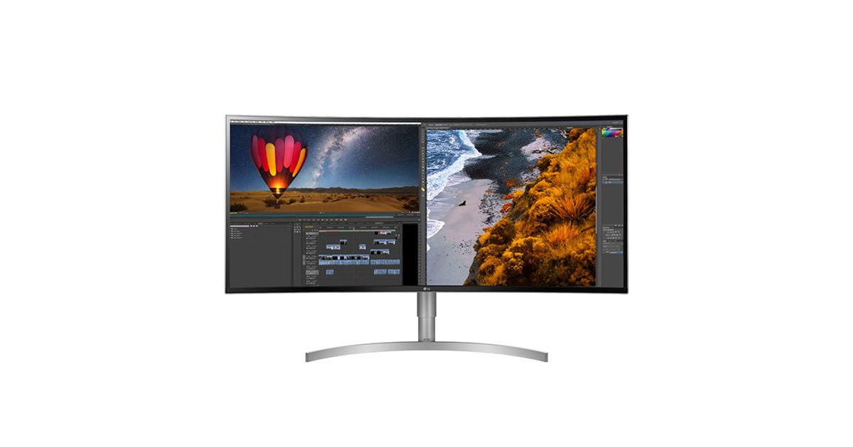 LG、3840×1600を採用した37.5型の曲面液晶ディスプレイ - 価格.com