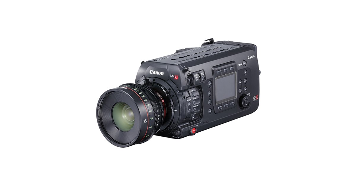 キヤノン、CINEMA EOS SYSTEMの最上位モデル「EOS C700 FF