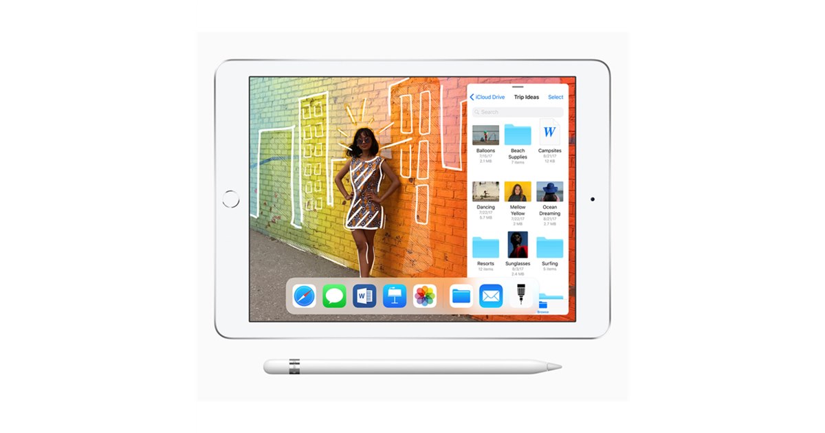 アップルが9.7型の新iPadを発表、Apple Pencil対応で37,800円