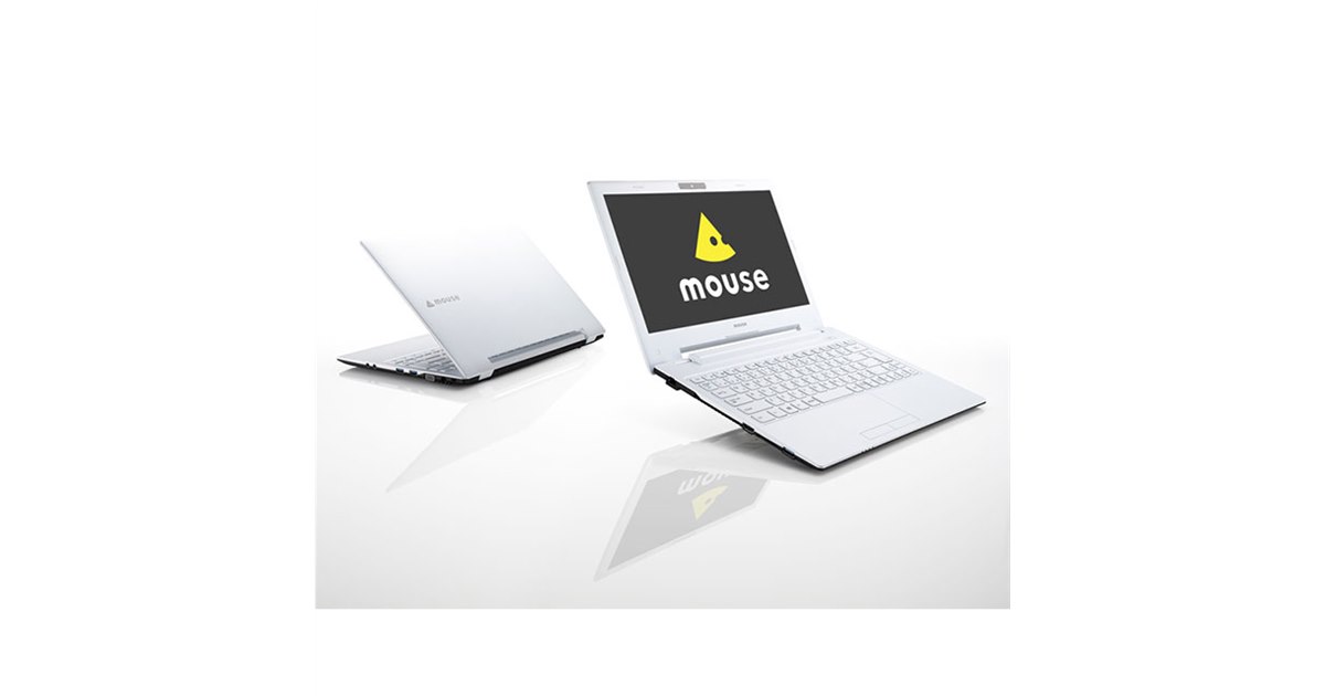 mouse、7万円から購入できるLTE内蔵の13.3型ノートPC「m-Book J