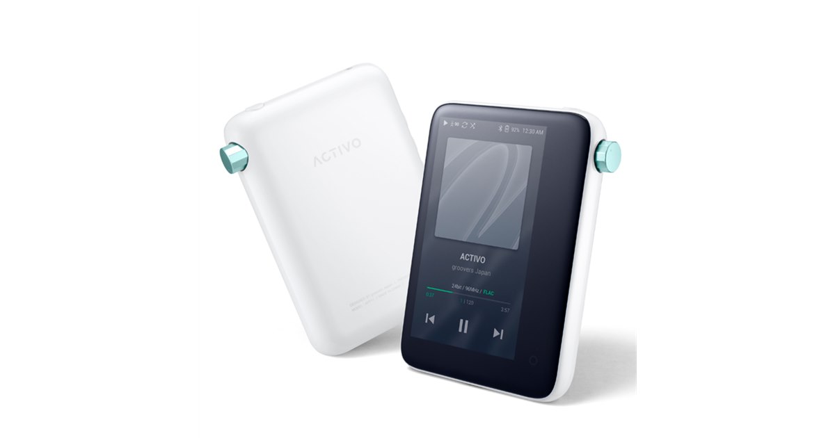 ACTIVO、39,980円のエントリー向けハイレゾDAP「ACTIVO CT10」を4/27