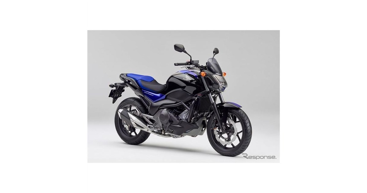 ホンダ、スポーツネイキッド NC750S のカラーリング変更 全タイプABS