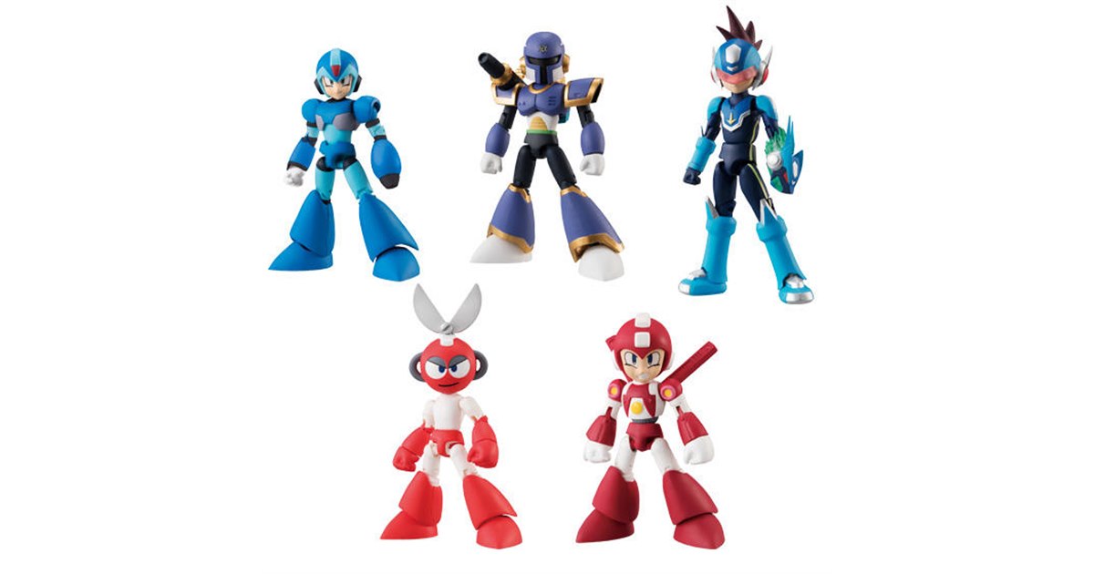 バンダイ、「66アクションダッシュ ロックマン」シリーズ第2弾を