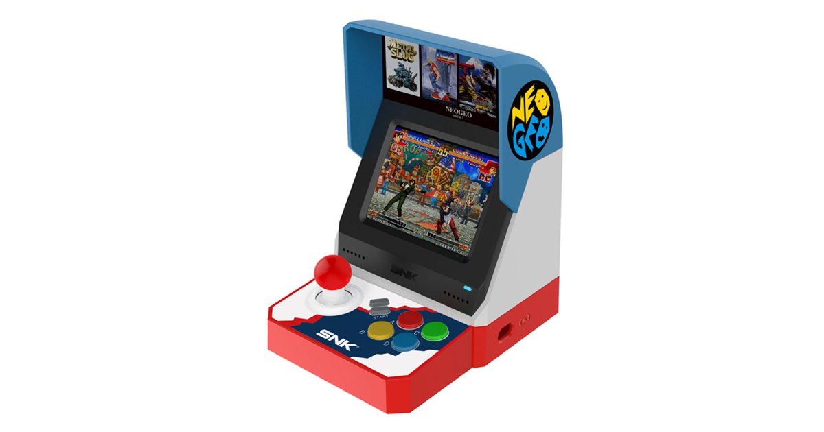 SNK、ミニサイズで40タイトル内蔵の「NEOGEO mini（ネオジオ ミニ）」発表 - 価格.com