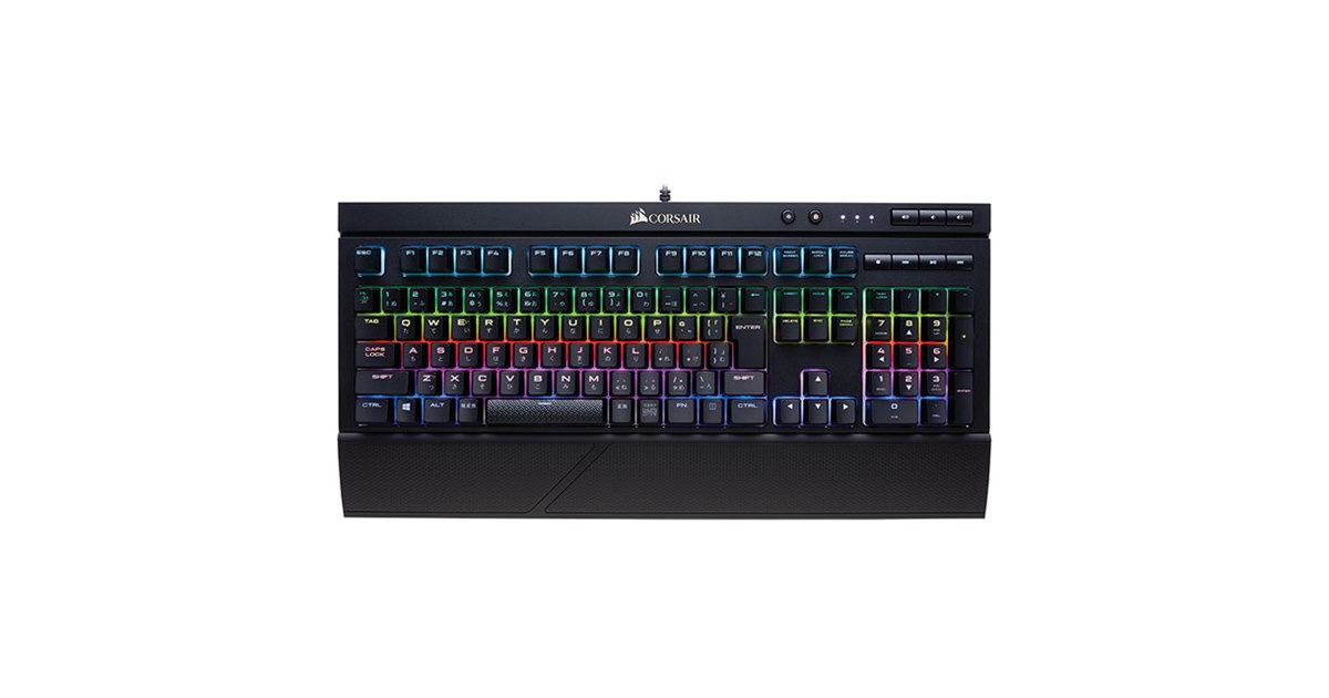 Corsair、Cherry MX RGB Redを採用したゲーミングキーボード - 価格.com