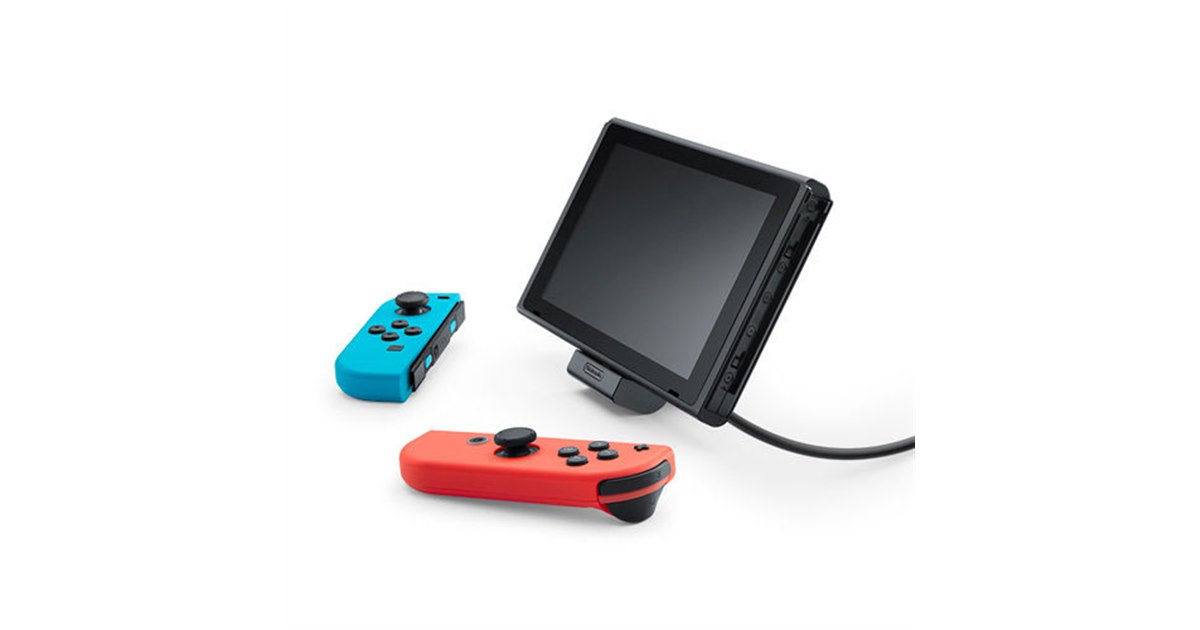 Nintendo Switch 本体+充電スタンド(フリーストップ式) 任天堂純正品 Nintendo Switch充電スタンド