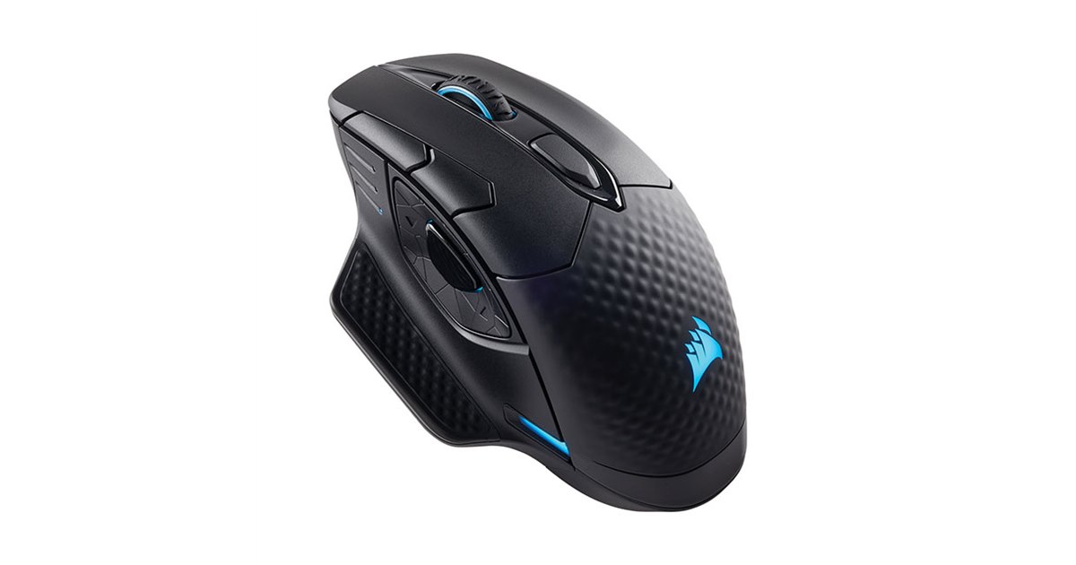 Corsair、最大解像度16000dpiを実現したワイヤレスゲーミングマウス