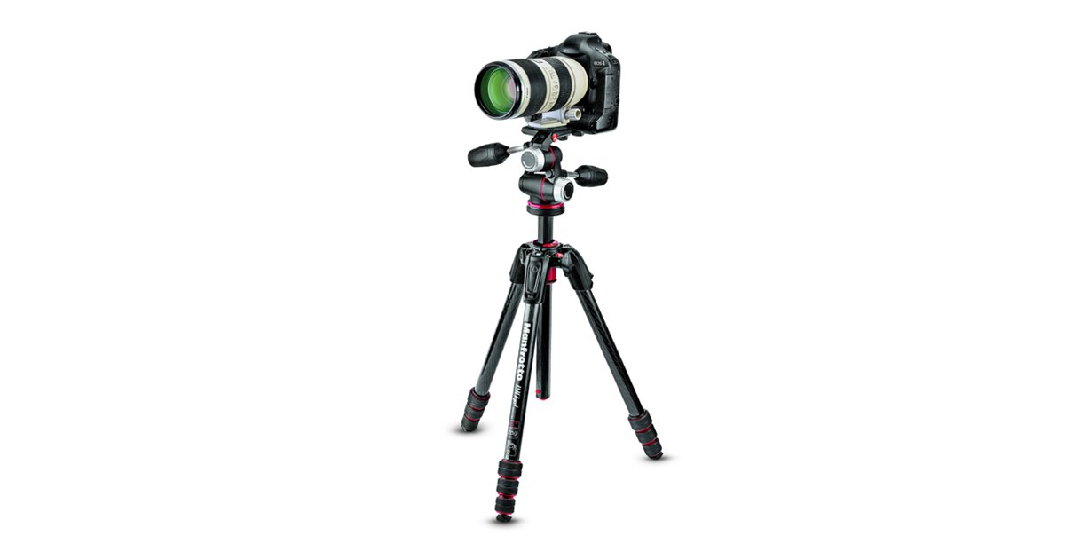 Manfrotto 190Go! + MVH400AH セット 三脚 雲台 mvh400ah | 株式