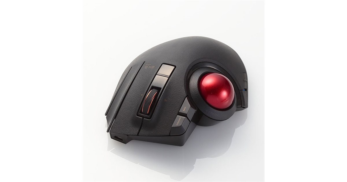 ELECOM EX-G PRO トラックボール 本体 エレコム ELECOM マウス トラックボール EX-G PRO [光学式 /無線