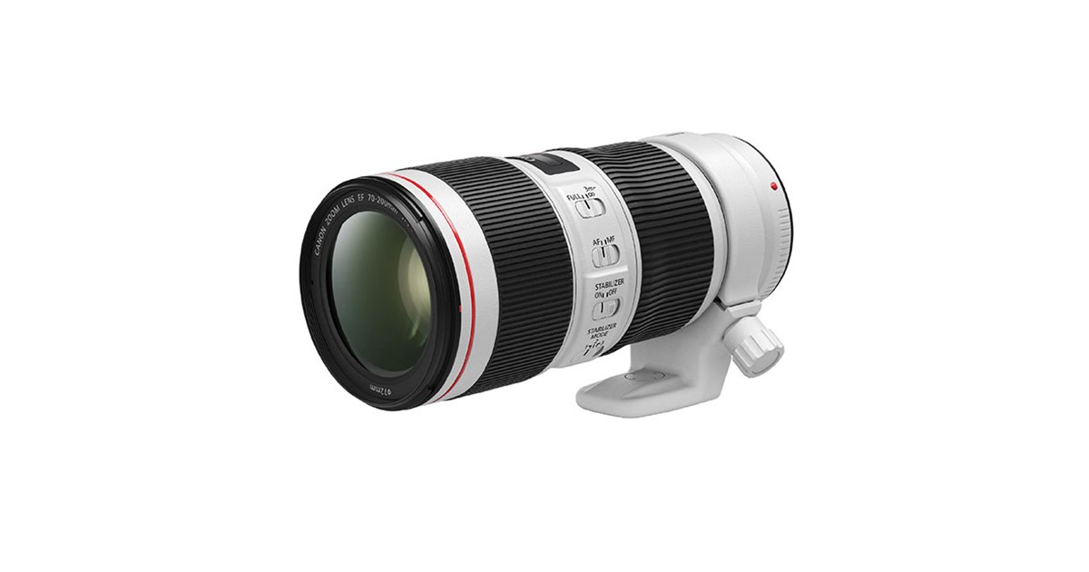 高性能❄Canon EF 70-200mm F4 L IS USM 手振補正あり キヤノン、5段分の手ブレ補正に対応した「EF70-200mm F4L IS II