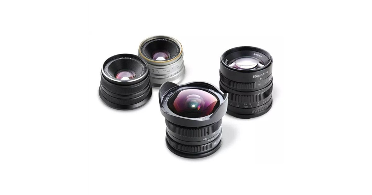七工匠のミラーレス用交換レンズが発売、13,000円の25mmF1.8など