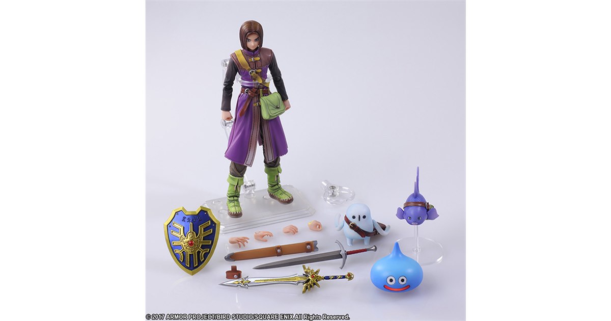 ドラゴンクエストXI」主人公を再現したアクションフィギュア