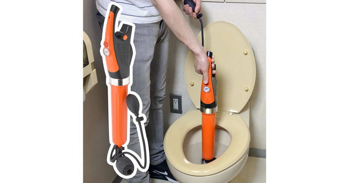サンコー、超強力圧力でつまりを解消する電動ポンプ「ハイパー