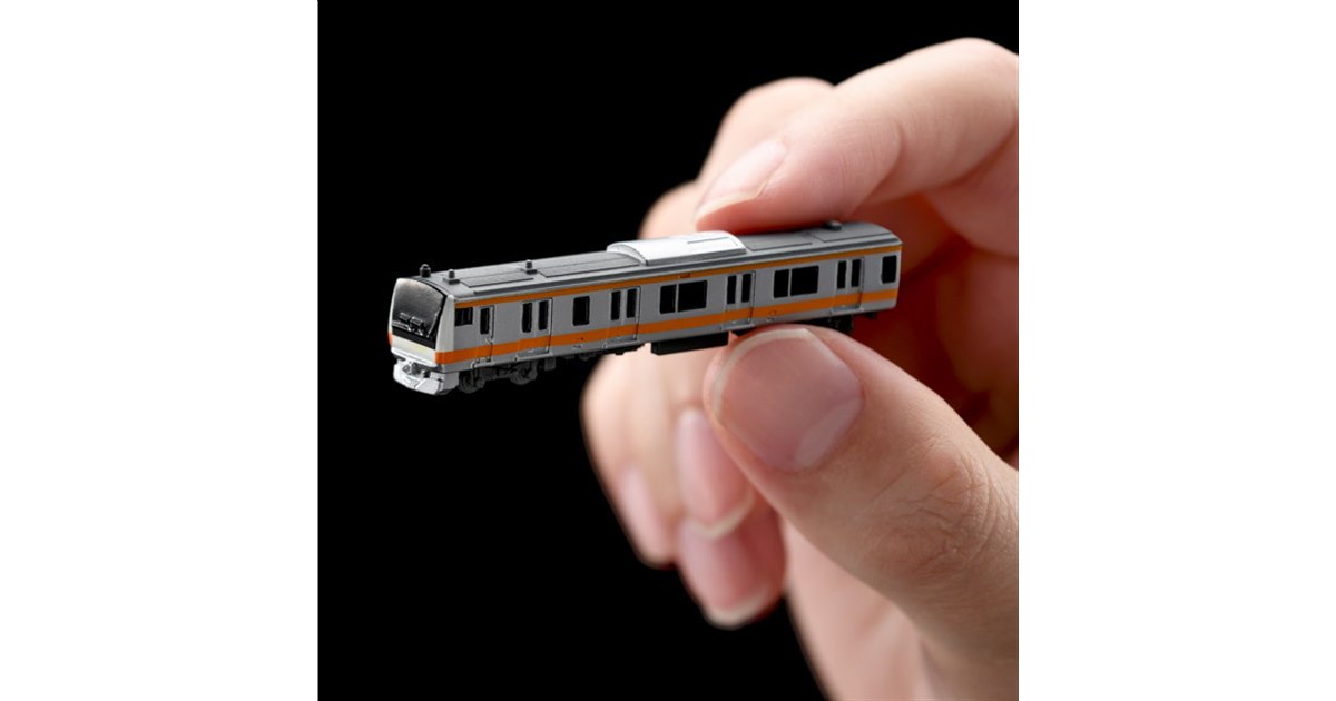 JR東日本・中央快速線を1/350スケールで再現、10両編成で全長約60cm - 価格.com