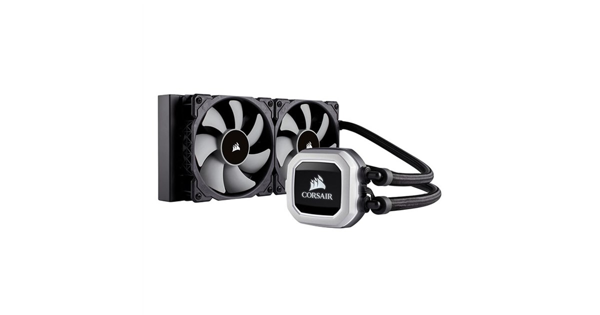 CPUクーラー（Corsair H100i PRO RGB) Corsair Hydro Series, H150i PRO RGB, 360mm Liquid CPU Cooler