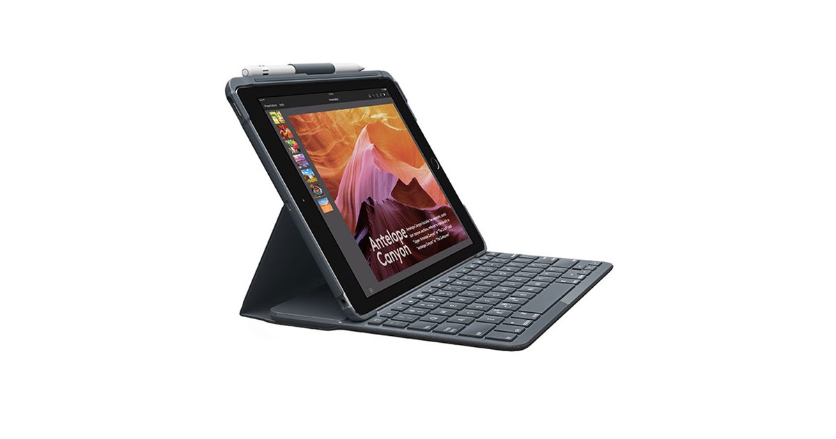Logicool Slim Folio iPadキーボードケース（iPad および iPad