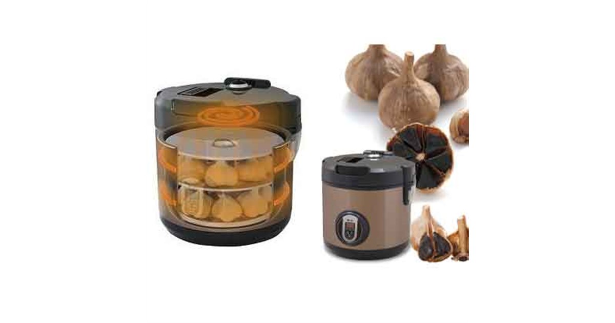 エムケー、黒にんにくを12日で手軽に作れる「黒にんにくメーカー