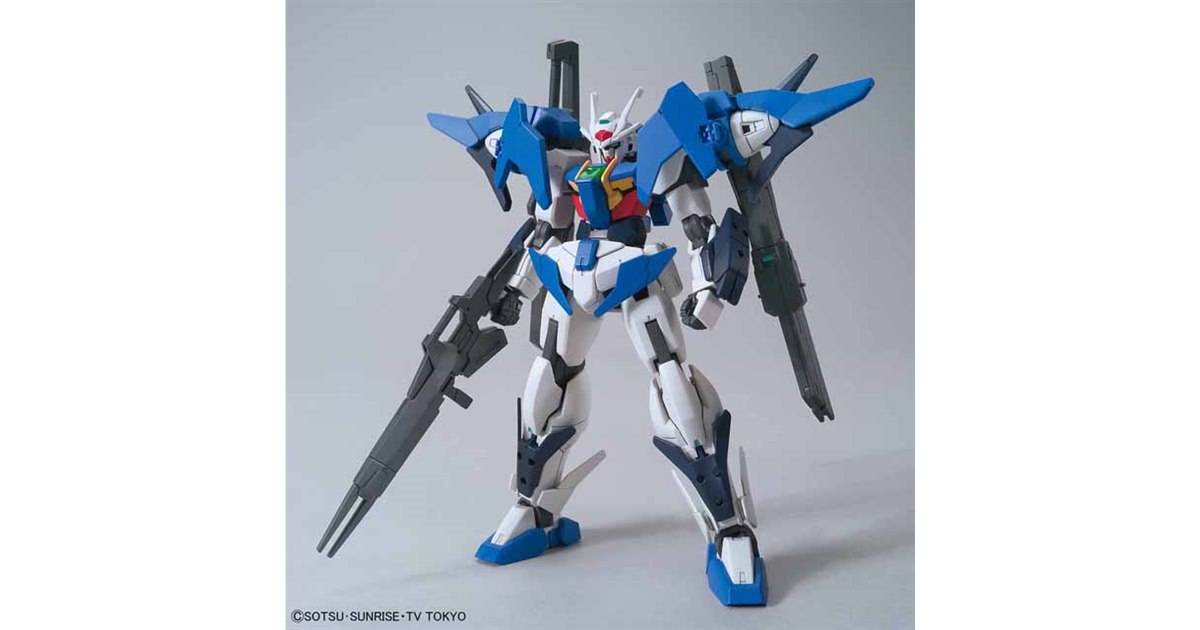 【組立済み】ガンプラ、HG、ガンダムダブルオースカイ（素組み） ガンプラ】HGBD ガンダムダブルオースカイ レビュー | ポッチの