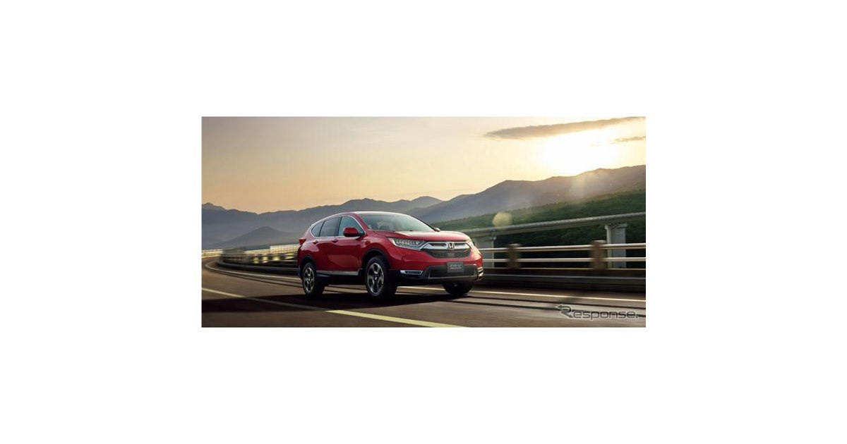 ホンダ CR-V 新型で赤を選べるのは日・欧だけ…日本仕様と欧州仕様の