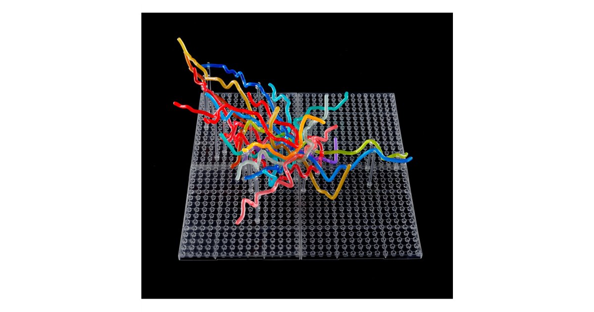 幅30cmのプラモデルになった「東京地下鉄立体路線図 フルコンプリートセット」 - 価格.com