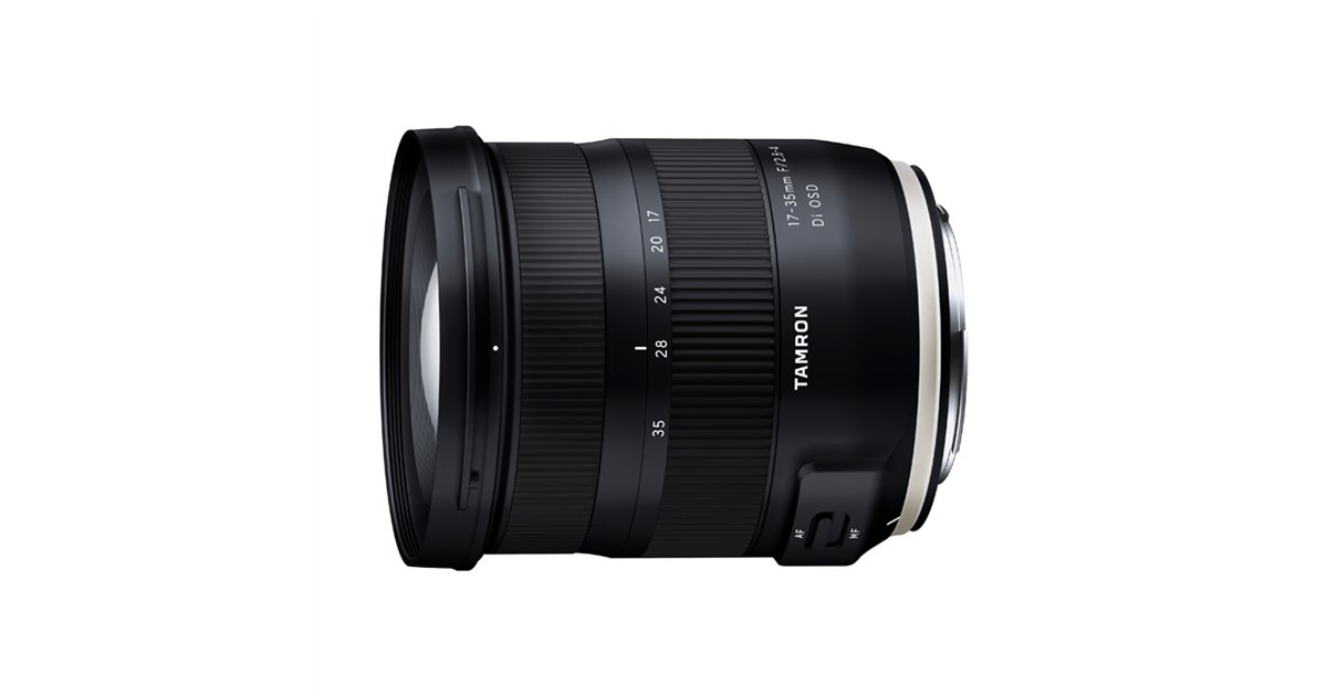 タムロン、超広角ズーム「17-35mm F/2.8-4 Di OSD」キヤノン用の発売日
