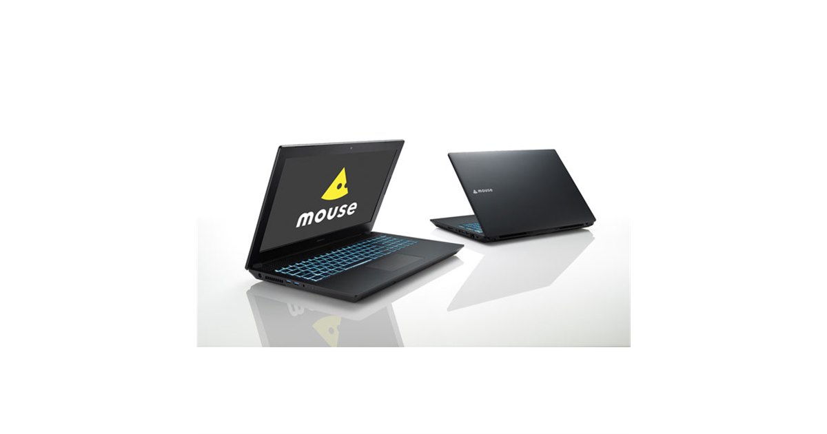 mouse、6コアCPUとGeForce GTX 1060を搭載した15.6型ノートPC「m-Book