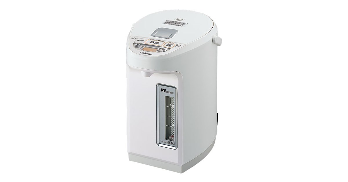 象印 CV-WA22-WZ マイコン 沸とうVE 電気まほうびん 優湯生 優湯生 【特価セール】 マイコン沸とうVE電気まほうびん 2.2L