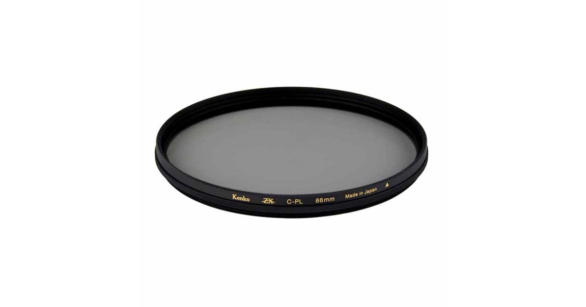 ケンコー、“究極のPLフィルター”「ZX C-PL」に大口径86mm/95mmを追加