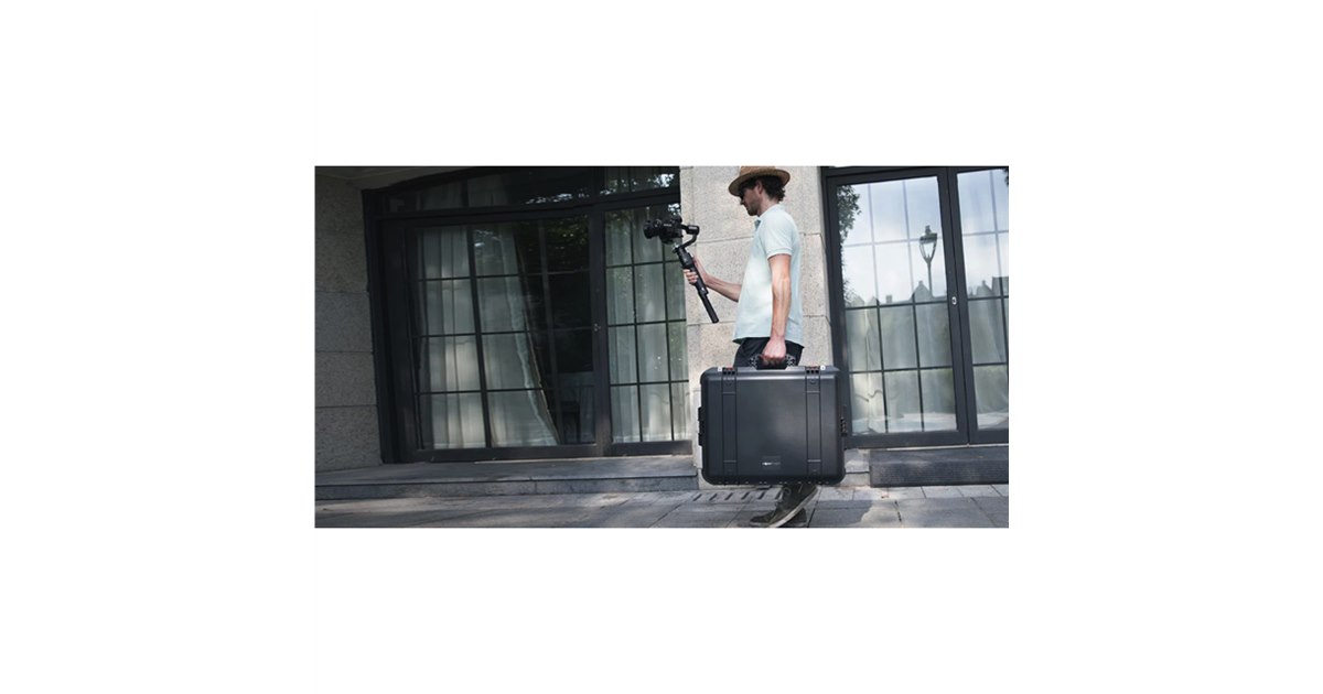 片手持ちスタビライザー「DJI Ronin-S」を組み立てたまま収納