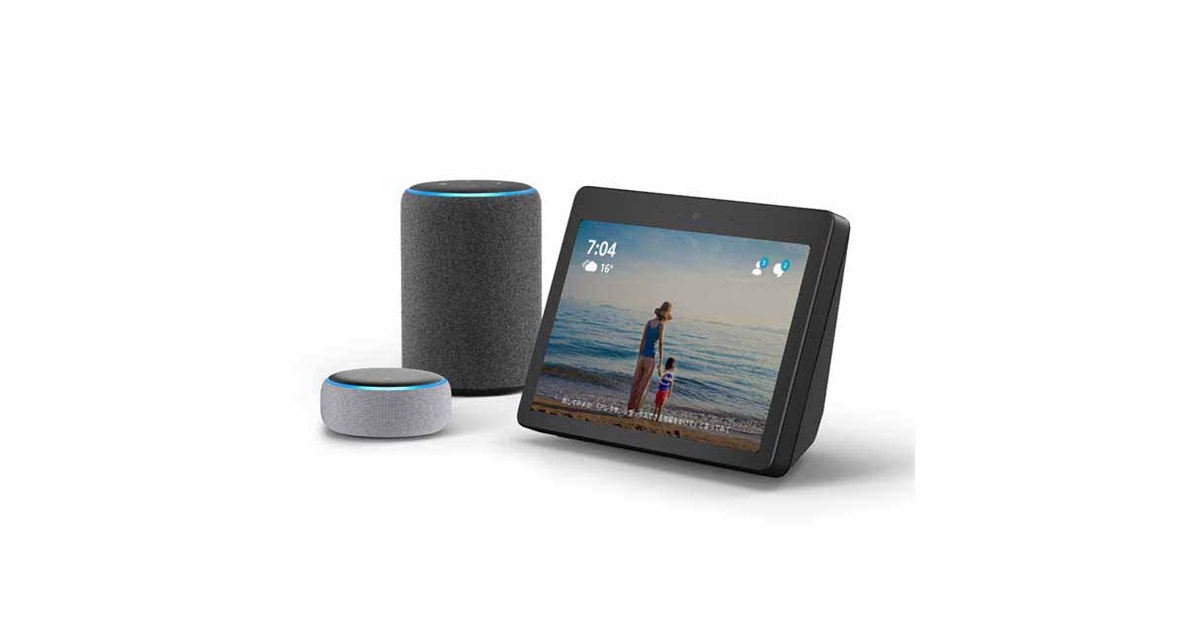 Amazon、10.1型HDディスプレイ搭載「Echo Show」などEchoシリーズ新モデル - 価格.com