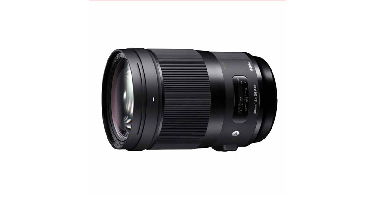 シグマ、“ハイエンド・シネレンズ並み”の光学性能「40mm F1.4 DG