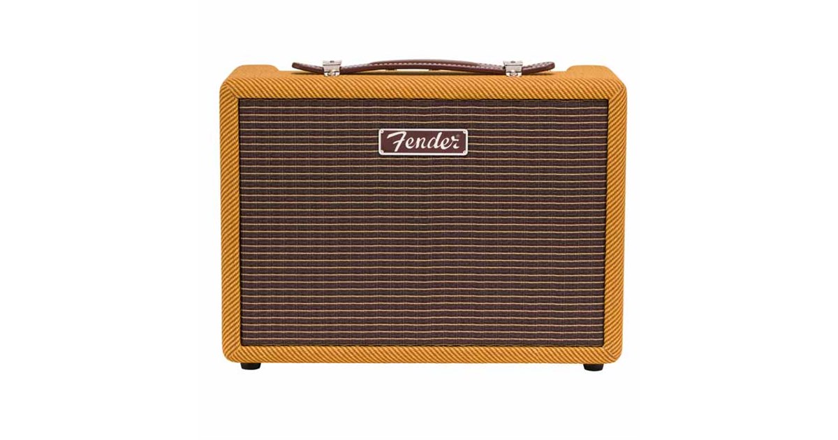 フェンダー、アンティークな外観のBluetoothスピーカー