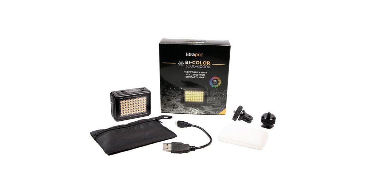 目立った汚れなし】リトラプロ モバイルスタジオLEDライト LitraPro