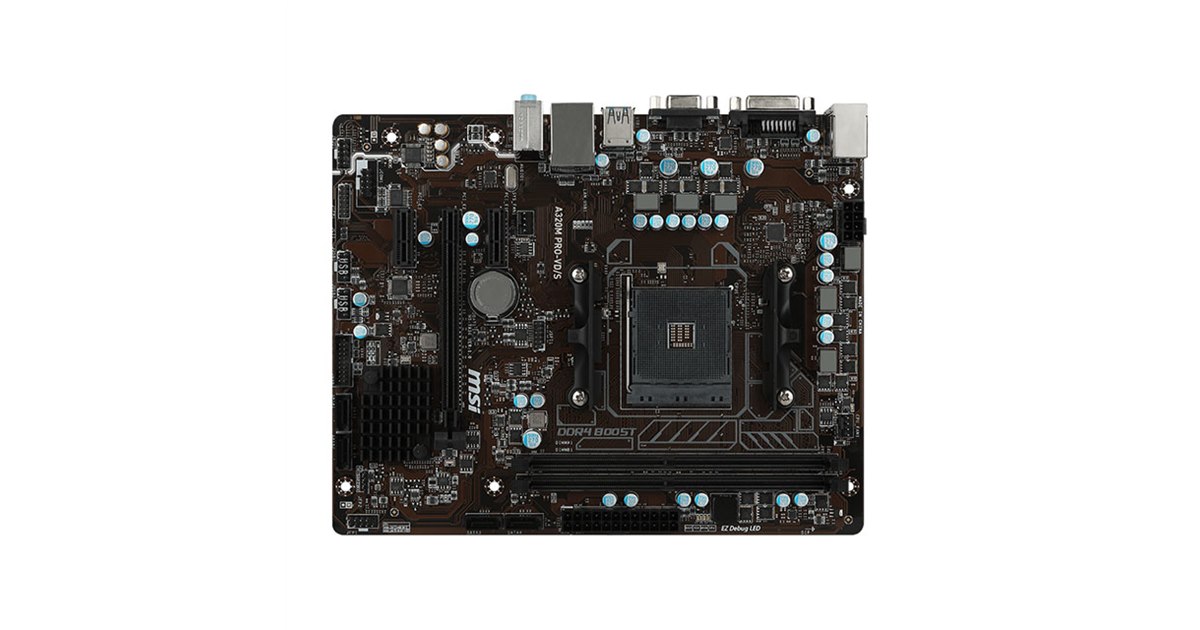 MSI、「AMD A320」を搭載した5,480円のMicroATXマザーボード - 価格.com