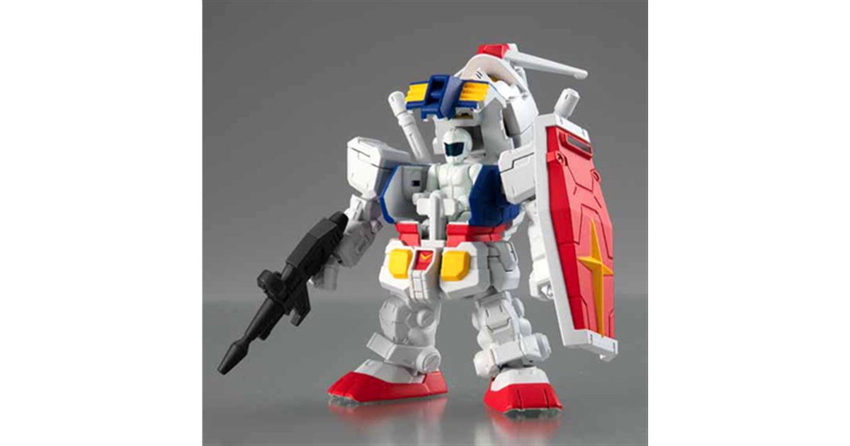 機動戦士ガンダム」可動パイロットがMSに乗り込む、食玩新シリーズ