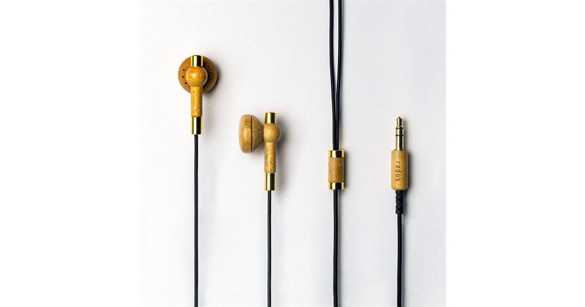 ラディウス、メイプルウッドを採用した木製イヤホン「HP-WHF11Mx