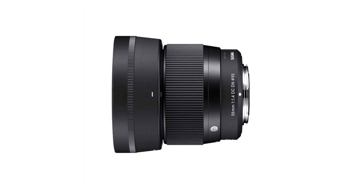 シグマ、APS-C用の中望遠レンズ「56mm F1.4 DC DN」発売日を決定 