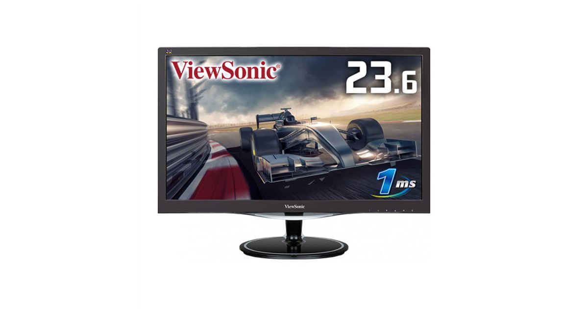 ViewSonic、1ms/AMD FreeSyncに対応した23.6型/27型ゲーミング