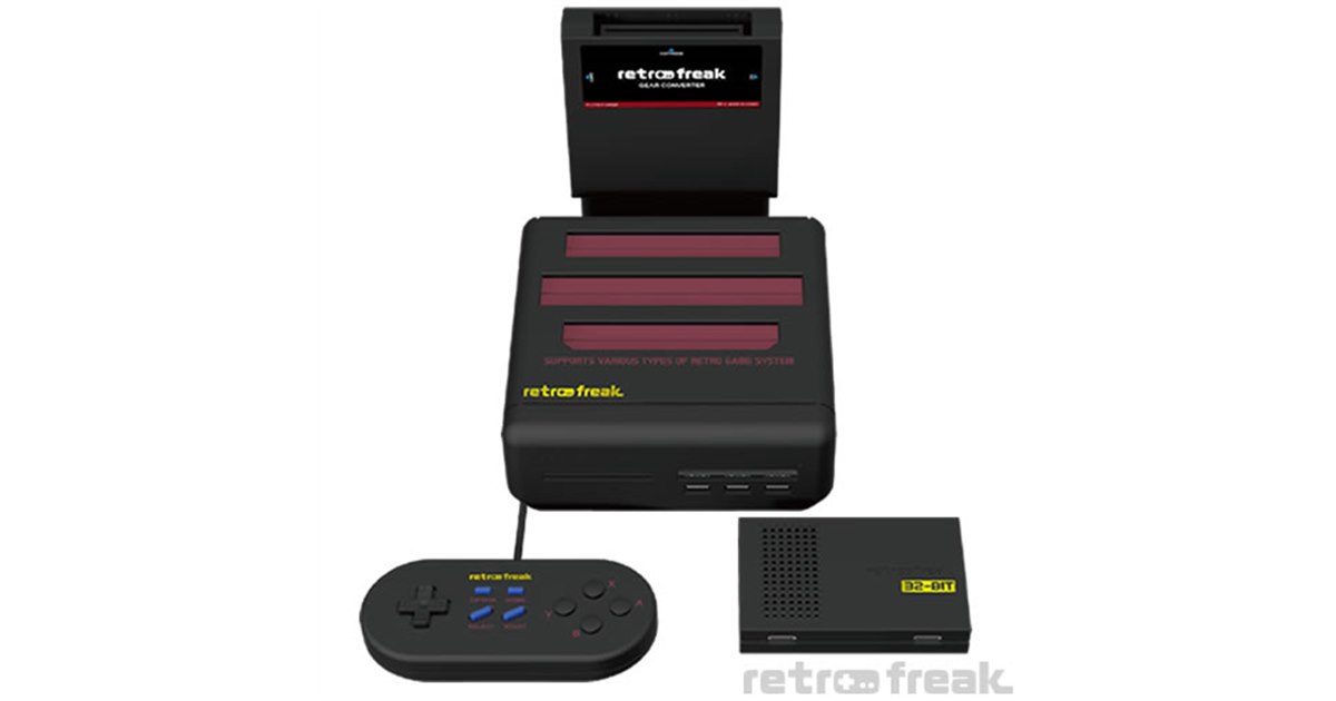 14機種”のカートリッジに対応「レトロフリーク MDカラー ギア