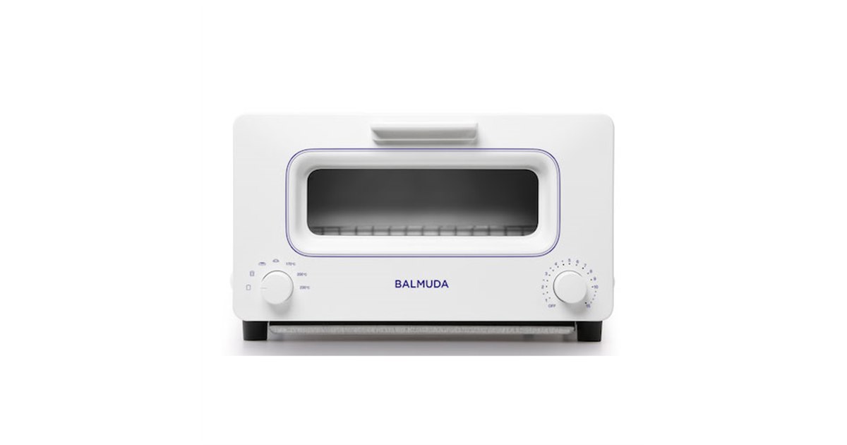 再再販！ バルミューダ、「BALMUDA The Toaster」のホワイト×ブルーを 電子レンジ・オーブン
