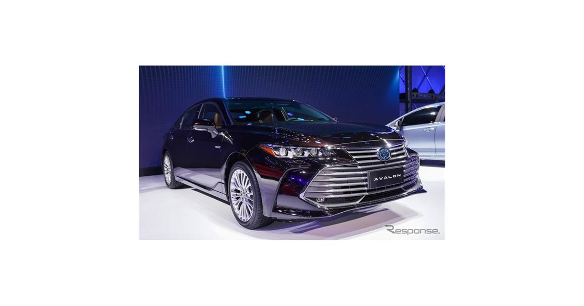 トヨタが最上級セダンの アバロン 新型を中国投入へ、ハイブリッド設定