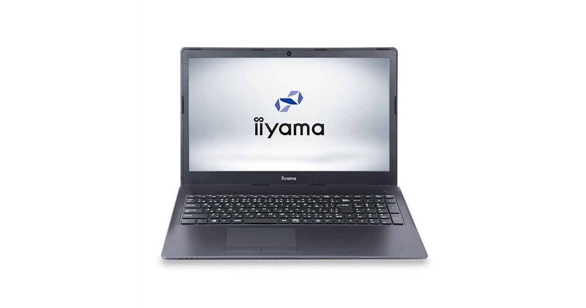 iiyama、39,980円から買えるエントリー向け15.6型ノートパソコン