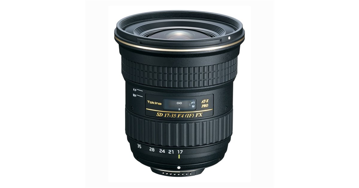 キャノン用 広角 tokina AT-X Pro 17-35mm F4 トキナー、広角ズーム「AT-X 17-35 F4」のEOS R対応ファームアップ