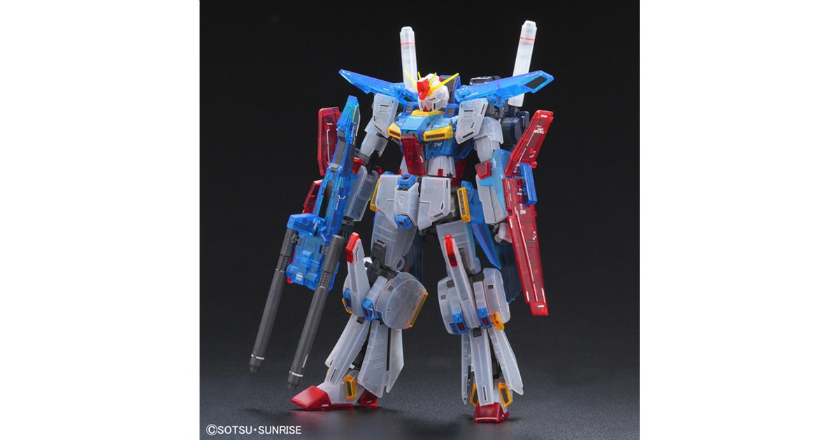 クリアカラーのガンプラ「MG ダブルゼータガンダム Ver.Ka」がイベント限定発売 - 価格.com