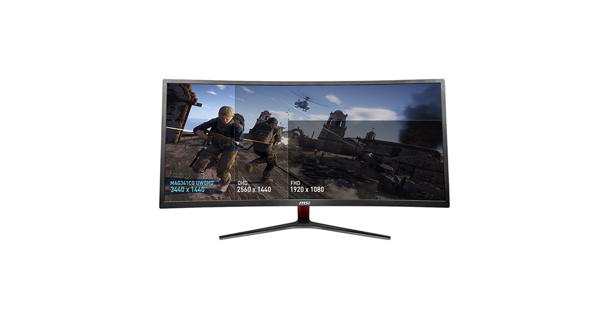 MSI、3440×1440表示で曲面を採用した34型ゲーミング液晶など2機種 
