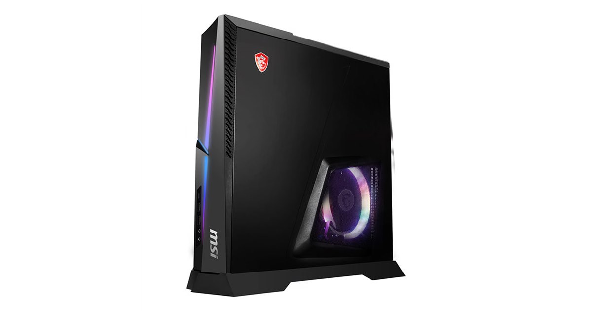 MSI、Core i9-9900KとGeForce RTX 2080を搭載したスリムPC「Trident X
